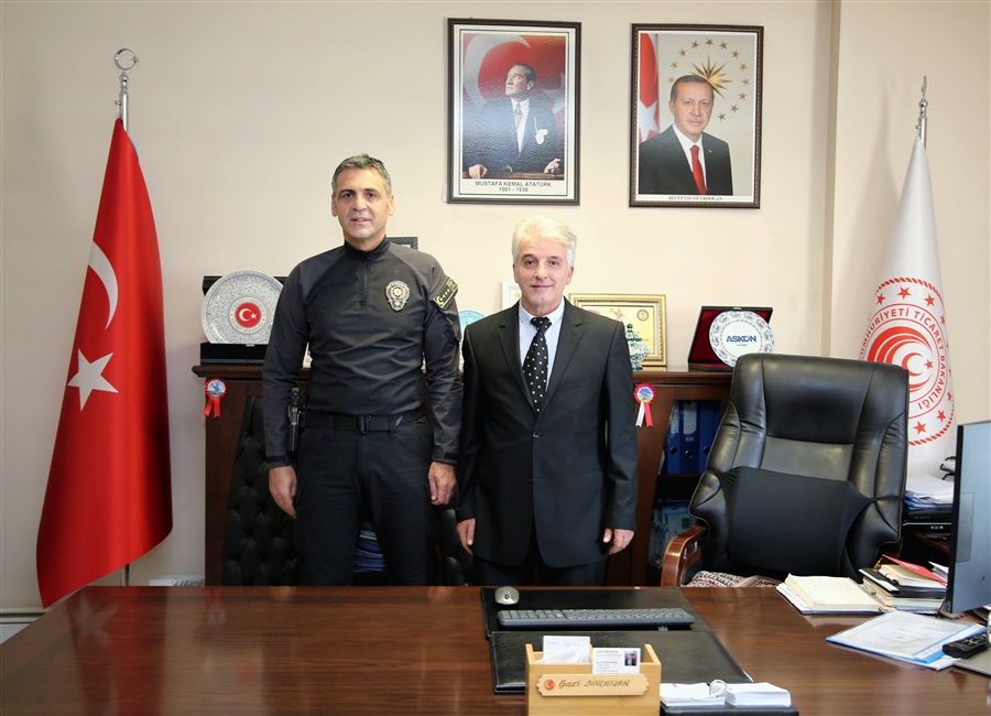 Kayseri İl Emniyet Müdürünün Ziyareti