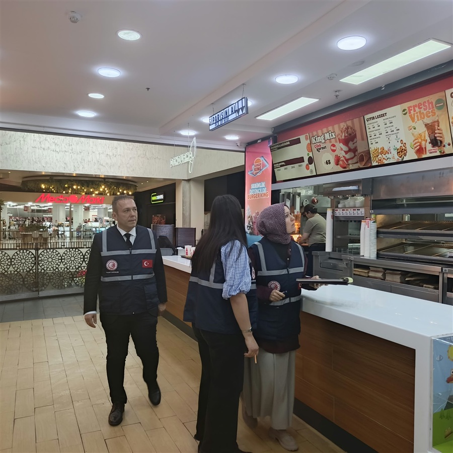 İlimizde Hamburger Satışı Yapan Firmalara Yönelik Denetim Gerçekleştirildi